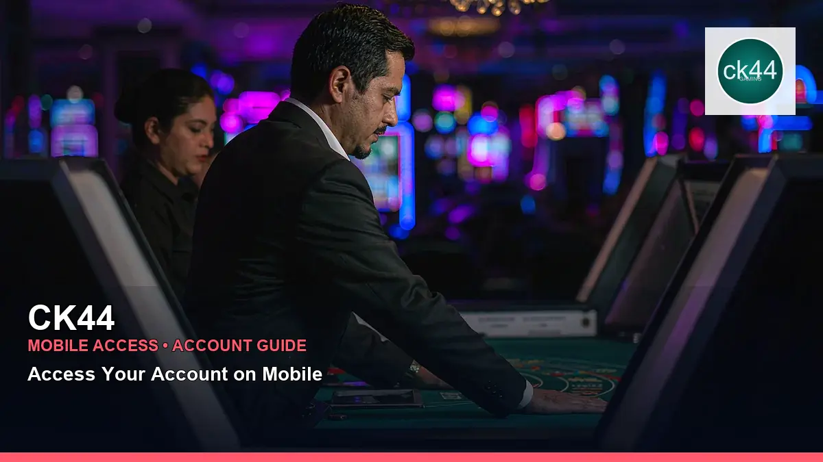 CK44 মোবাইল লগইন ও অ্যাপ গাইড | Bangladesh casino access — login support · 1 — app