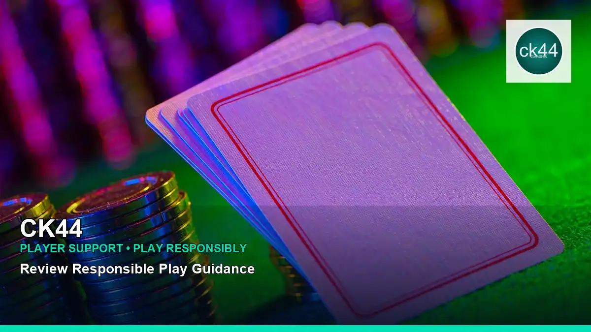 CK44 প্লেয়ার সহায়তা ও responsible gaming | Bangladesh guide — player help · 1 — en